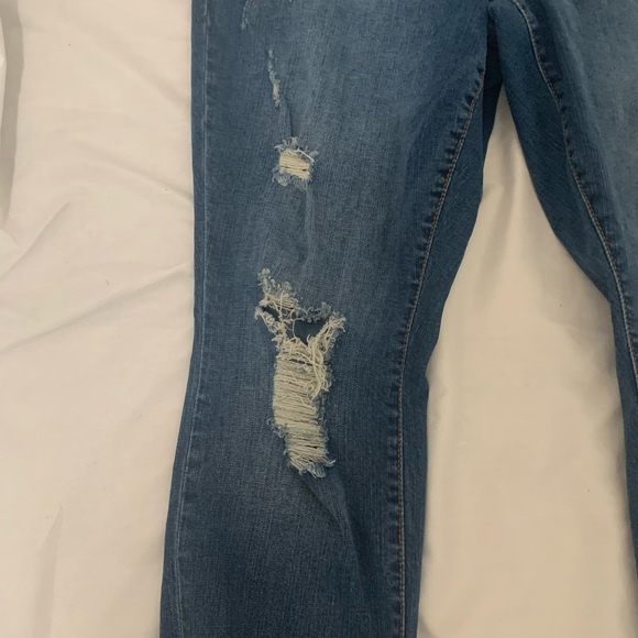 Torrid ankle skinny factory distressed jeans size 16R - Picture 7 of 12